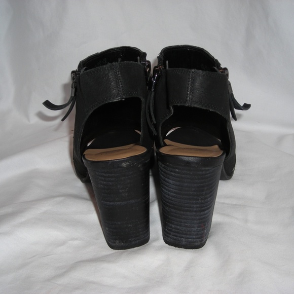 Franco Sarto Knox Black Cutout Bootie  Size 8.5 - Picture 4 of 12